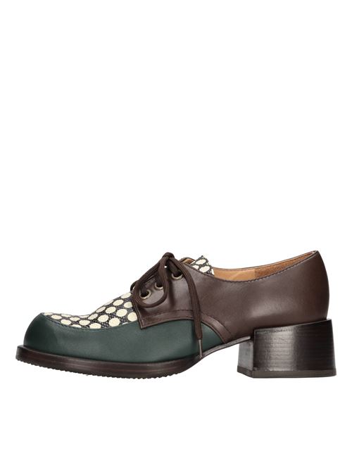 Francesine modello TRUDU in pelle CHIE MIHARA | TRUDU TROKAVERDE-MARRONE-NERO-BEIGE